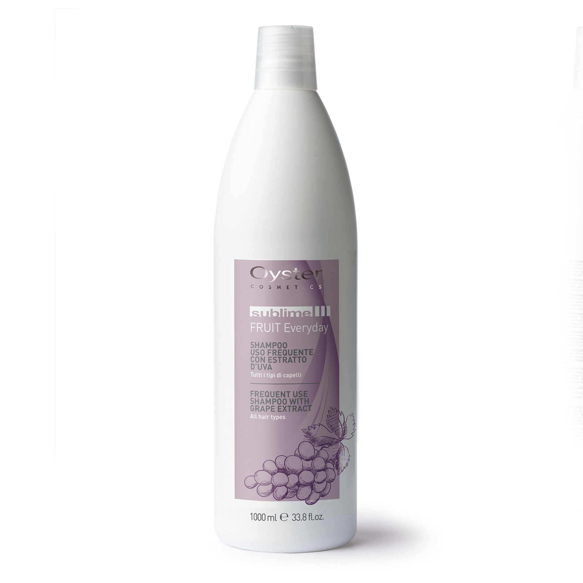 OY SUBLIME FRUIT EVERYDAY FREQUENT USE SHAMPOO WITH GRAPE EXTRACT Шампунь для придания блеска волосам с экстрактом винограда  1000ml