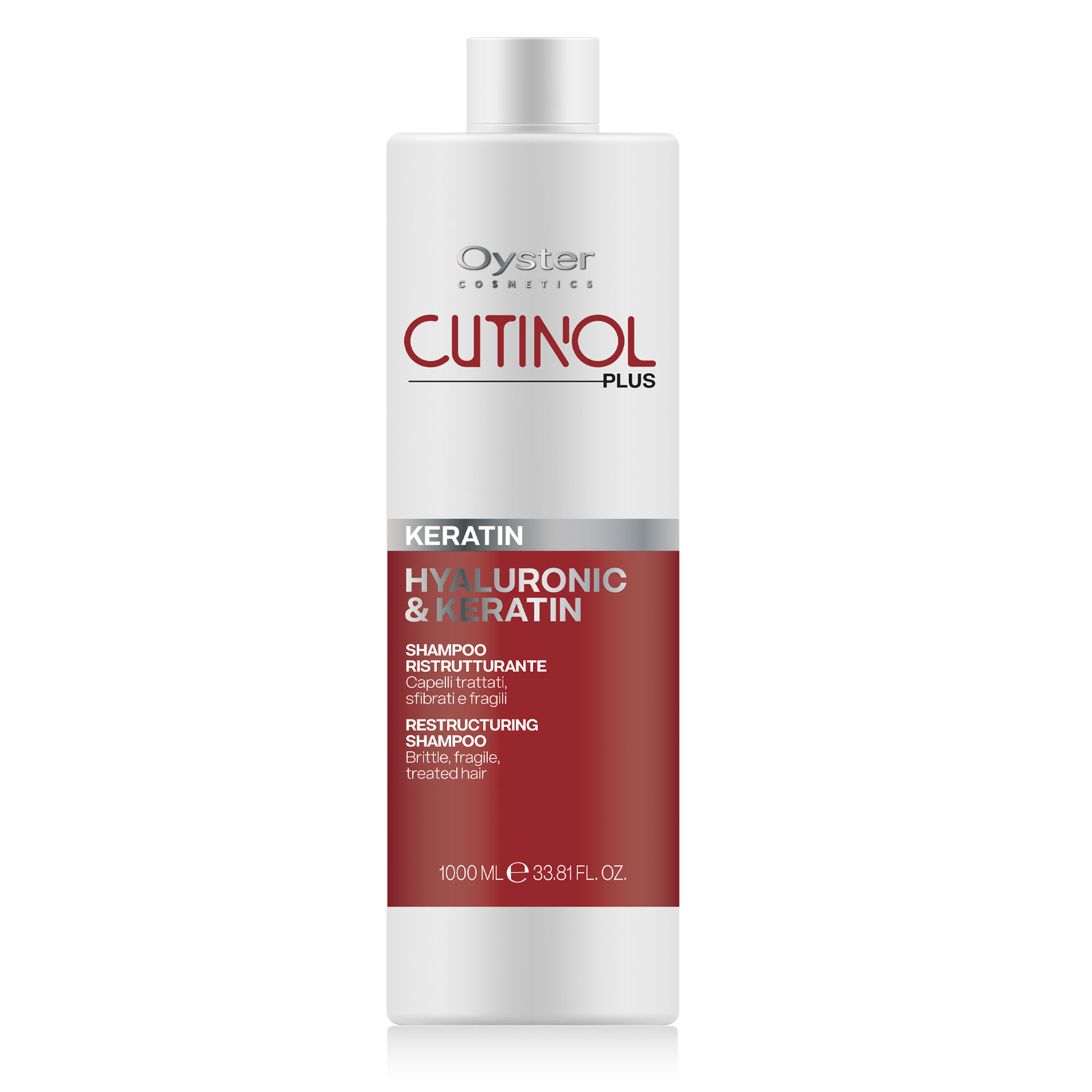 OY CUTINOL PLUS KERATIN RESTRUCTURING SHAMPOO Восстанавливающий шампунь для волос 1000ml
