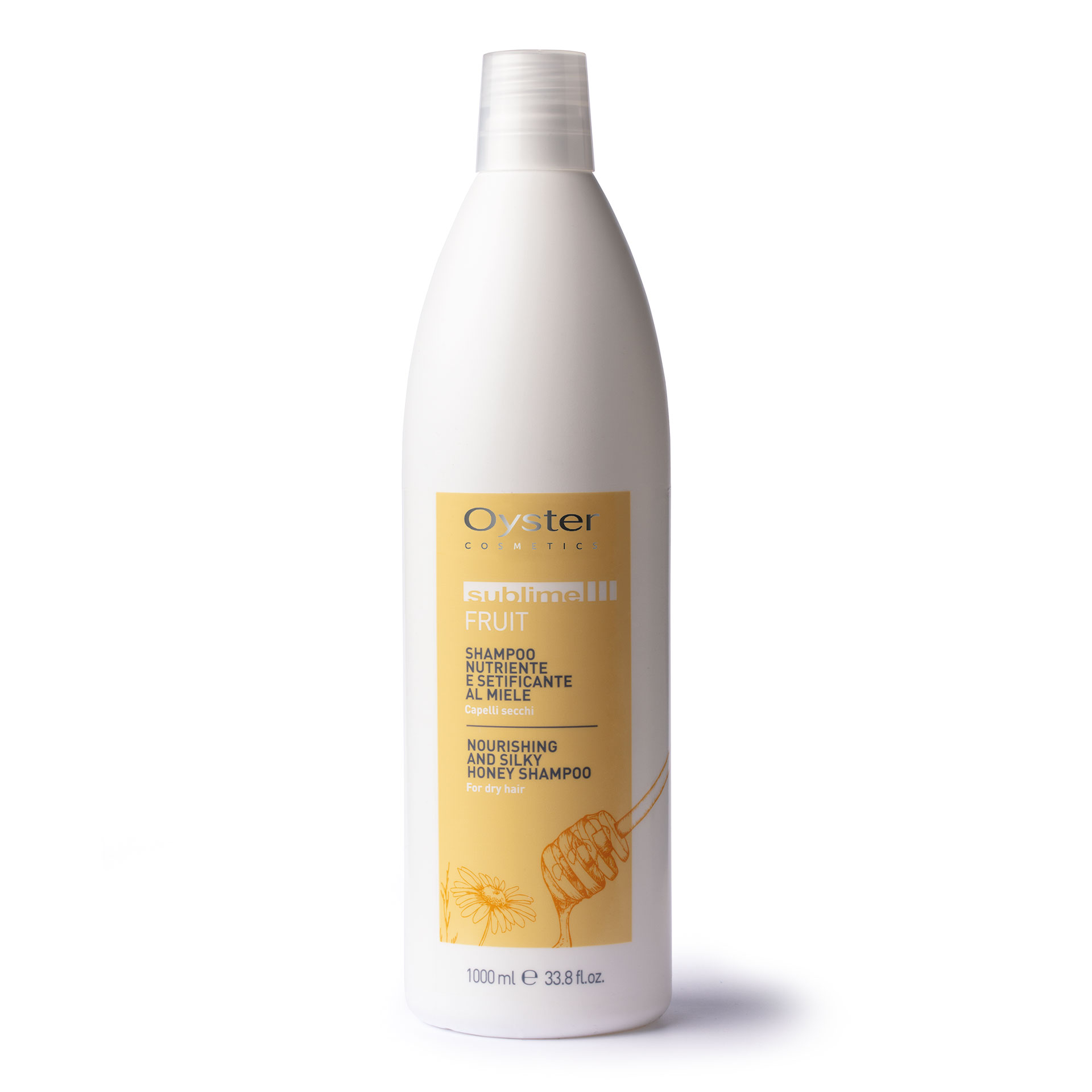 OY SUBLIME FRUIT - NOURISHING AND SILKY HONEY SHAMPOO Питательный шампунь с экстрактом меда для сухих и поврежденых волос 1000ml