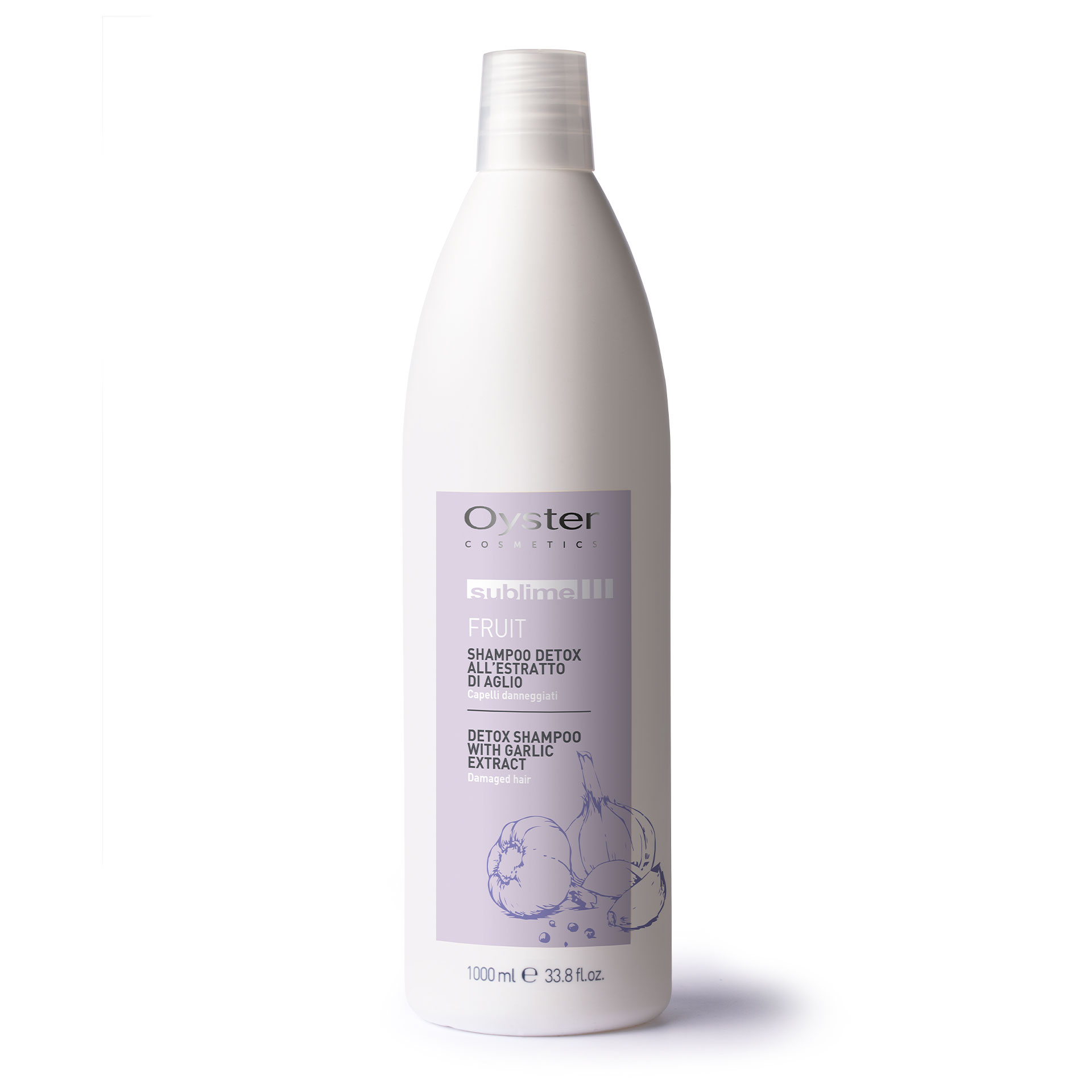OY SUBLIME FRUIT - DETOX SHAMPOO WITH GARLIC EXTRACT Детокс-шампунь с экстрактом чеснока для всех типов волос 1000ml