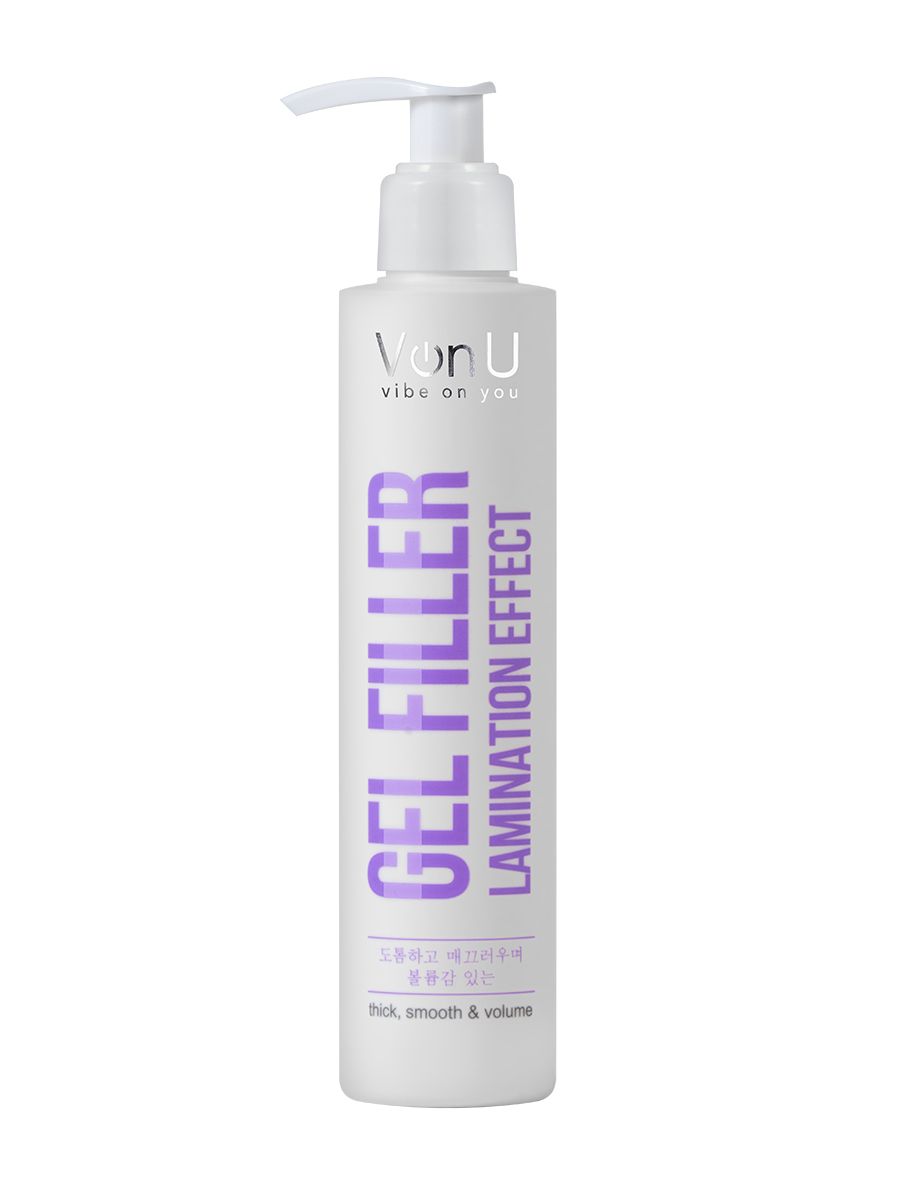 VonU Ламинирующий гель-филлер для волос Lamination effect gel filler