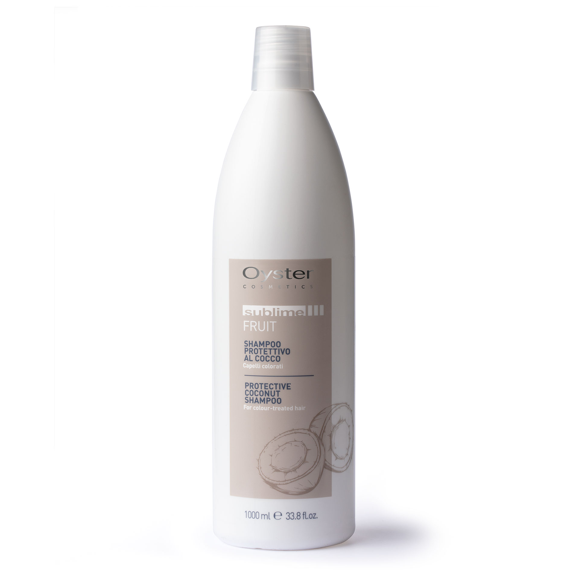 OY SUBLIME fruit PROTECTIVE COCONUT SHAMPOO  Шампунь для защиты цвета окрашенных волос с маслом кокоса 1000ml