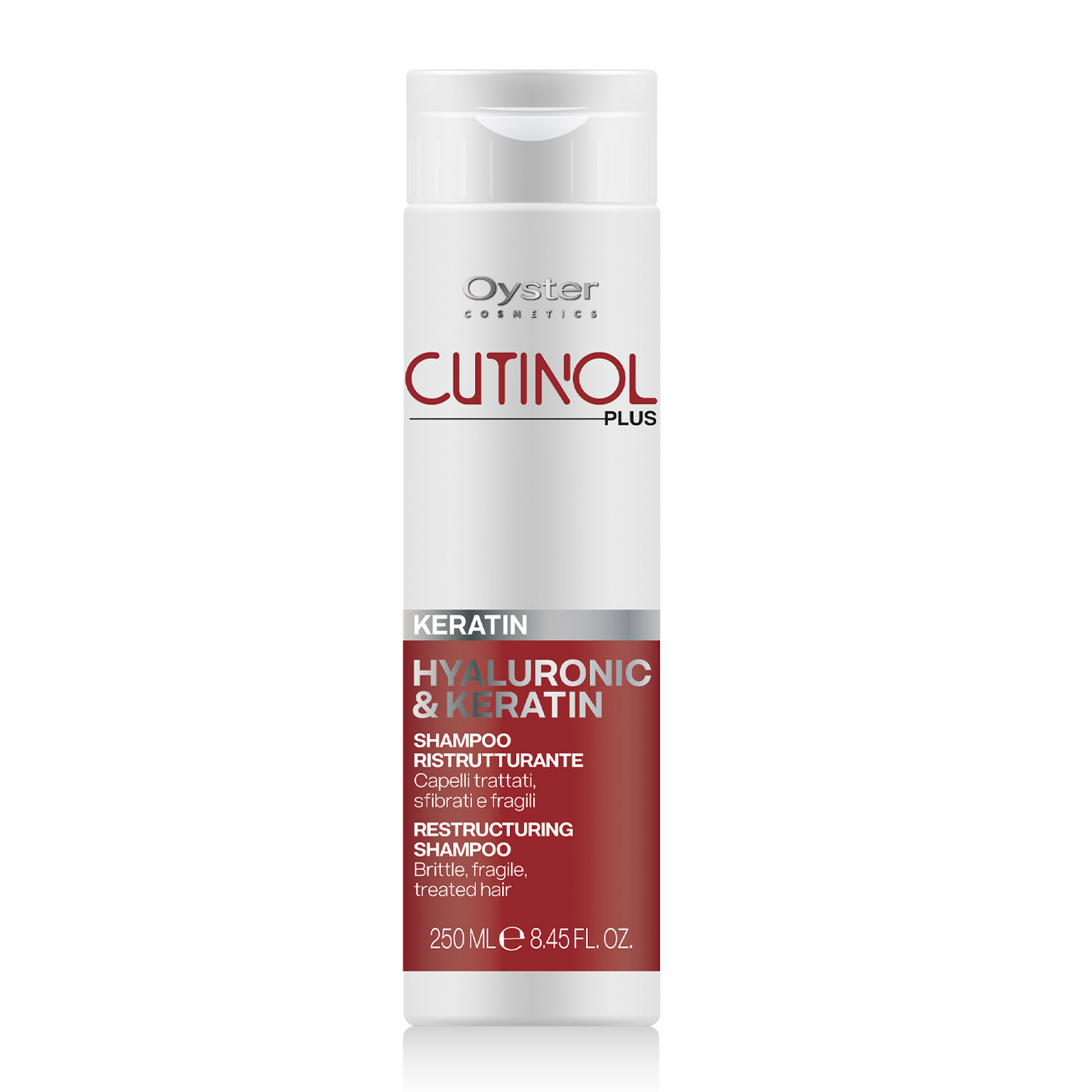 OY CUTINOL PLUS KERATIN RESTRUCTURING SHAMPOO Восстанавливливающий шампунь 250ml